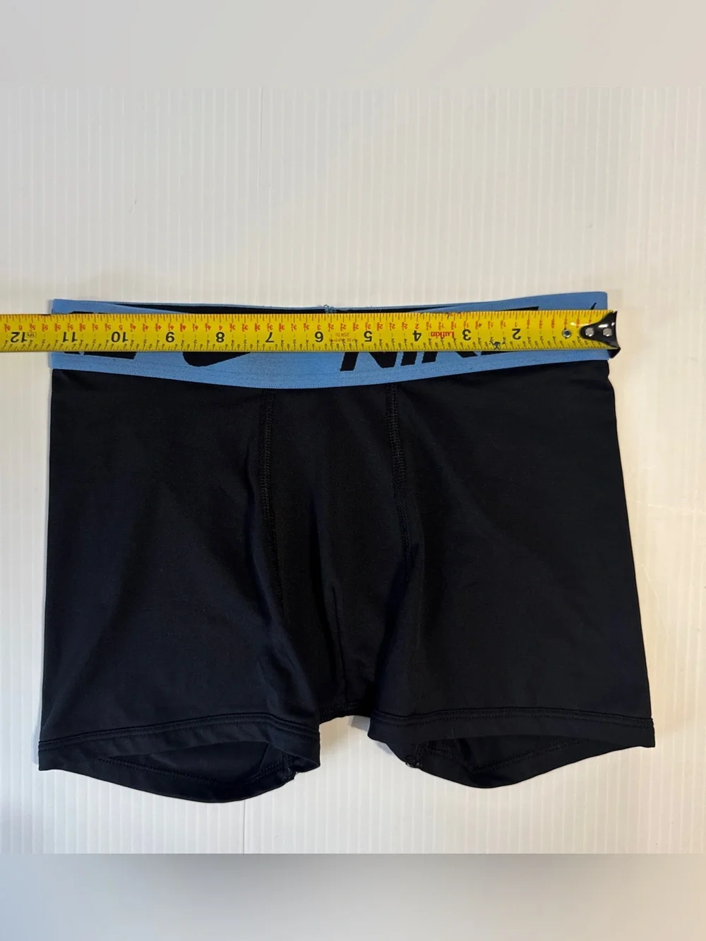 Nike Pro Dri-FIT Boys Compression Shorts Black Blue Athletic Base Layer Medium